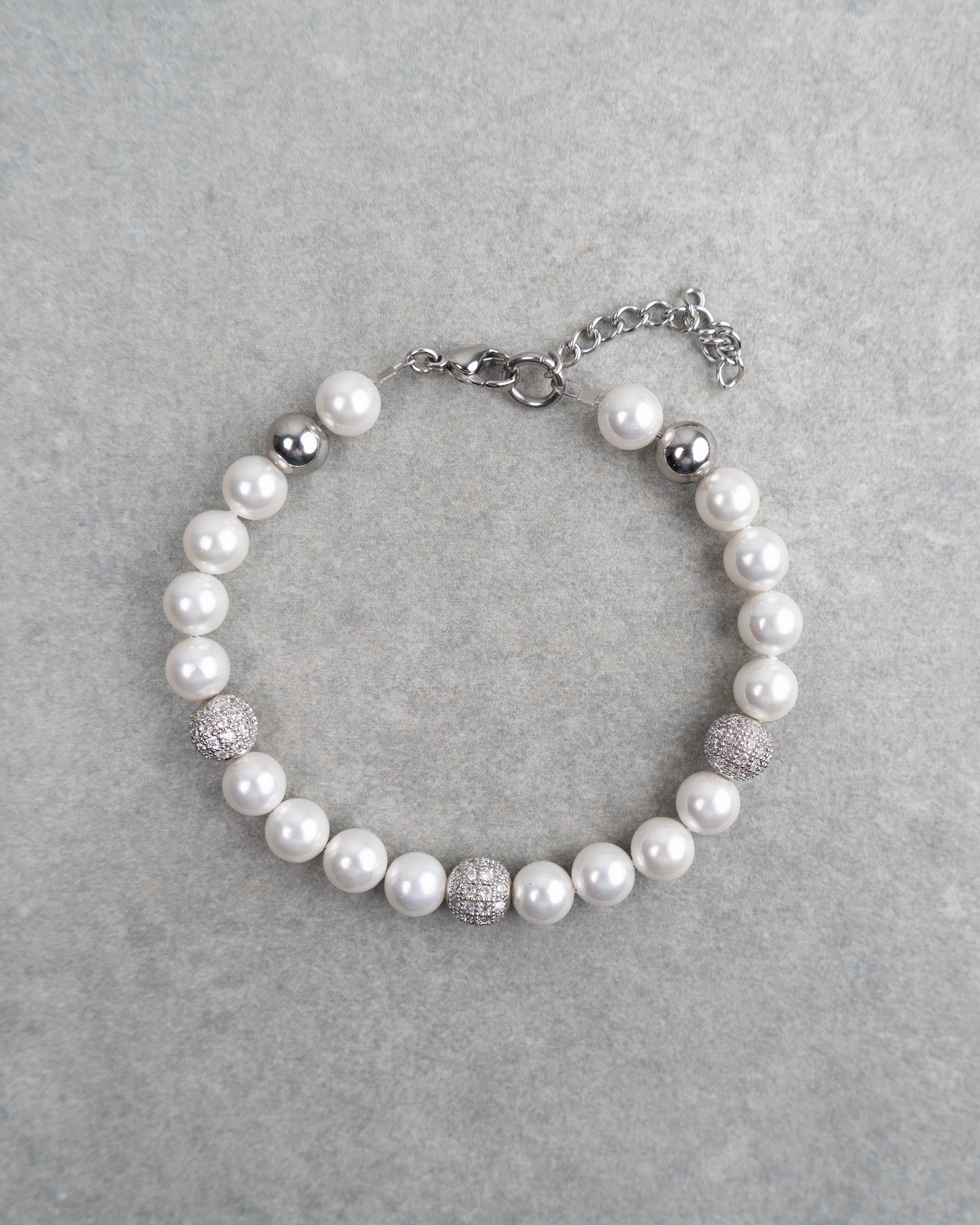 Bling Pearl Bracelet Armband