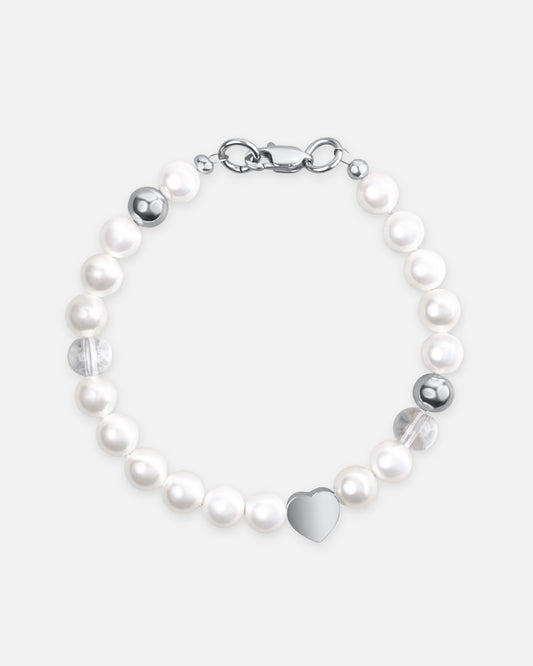 Heart Pearl Bracelet